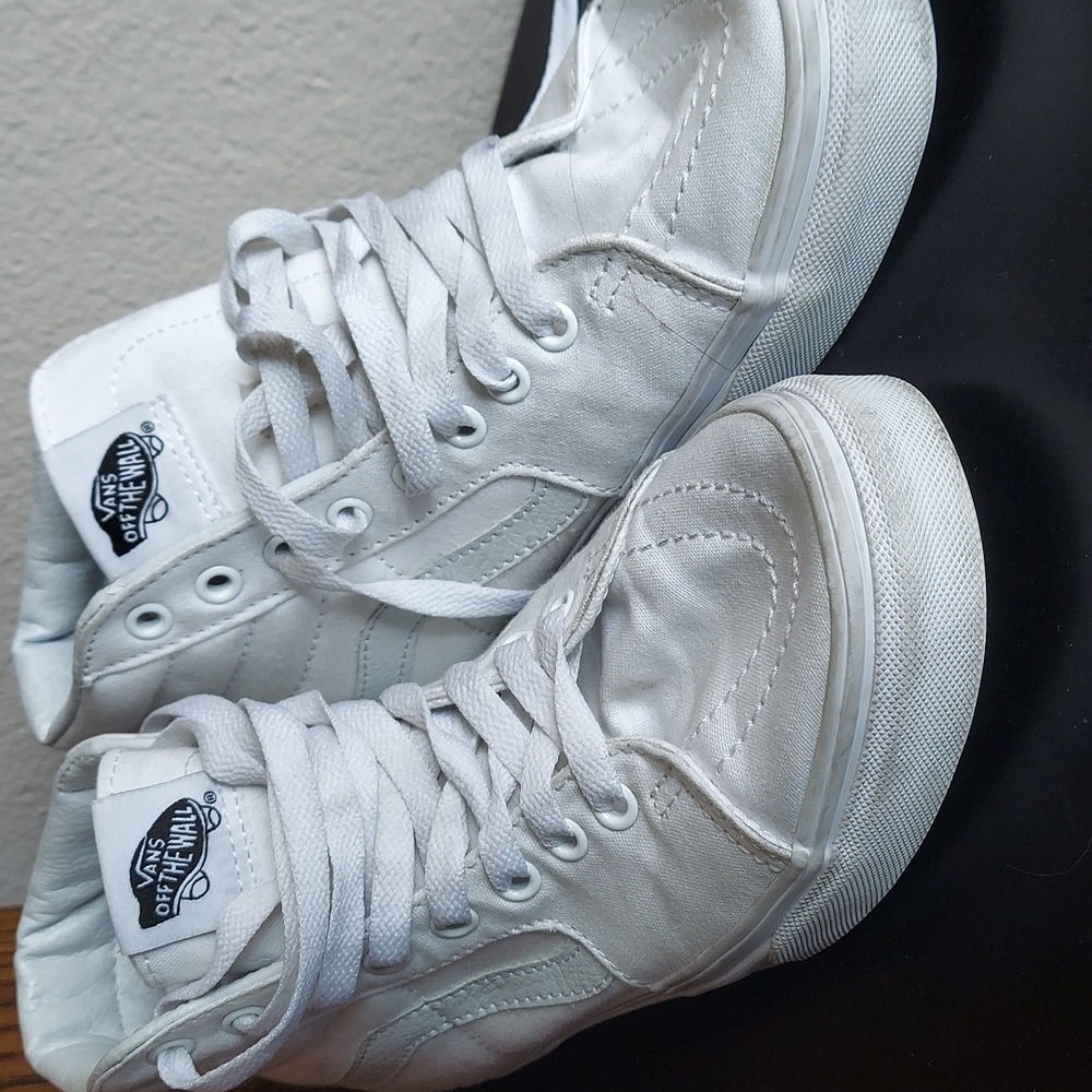 White Vans High top